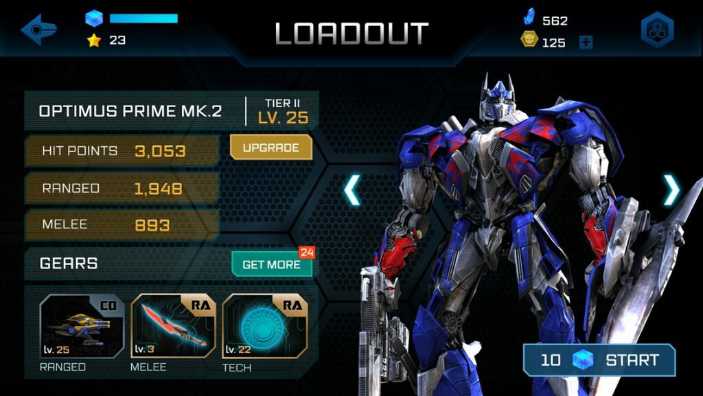 Download Transformers : Age of Extinction game android gratis