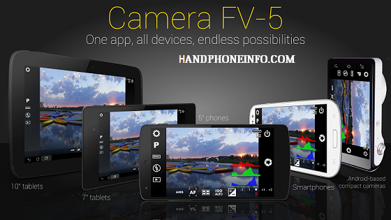 Camera FV 5 aplikasi android unik dan keren