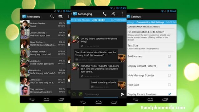 Sliding Messaging Pro Aplikasi Terpopuler SMS