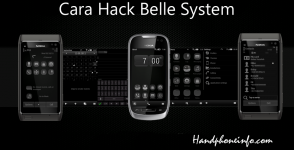 Cara Hack khusus Nokia Belle