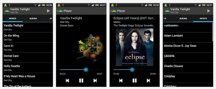 Holo Musik Player Android