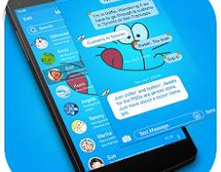 Instal Theme Android Messaging7 theme for Doraemon1 1.3 Terbaru